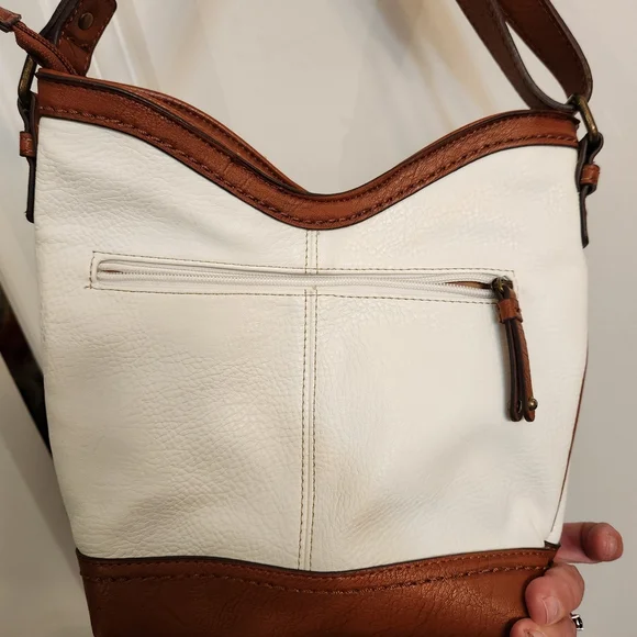 BOC Willow Bag - Brown and Cream - Picture 5 of 11